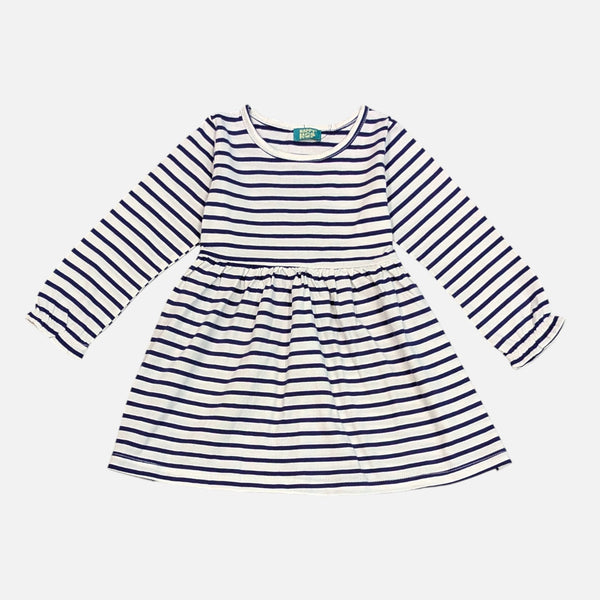 Blue Stripped Frock