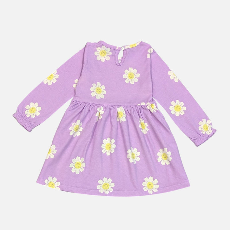 Purple Printed Frock