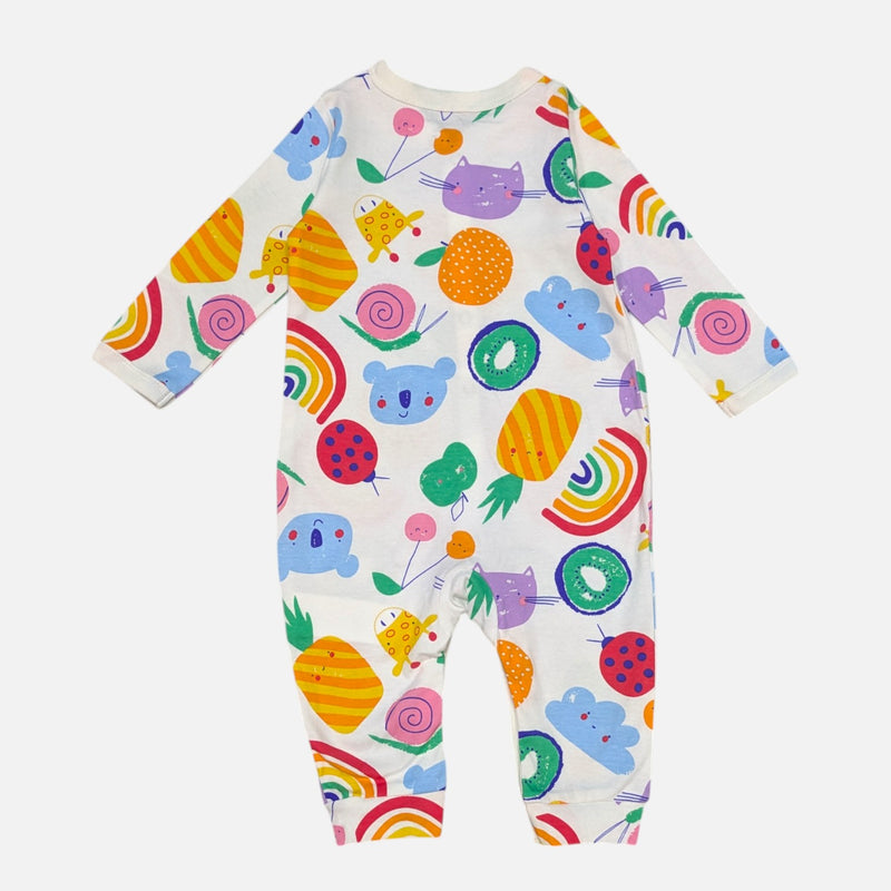 Multi-Printed Full Sleeves Rompers