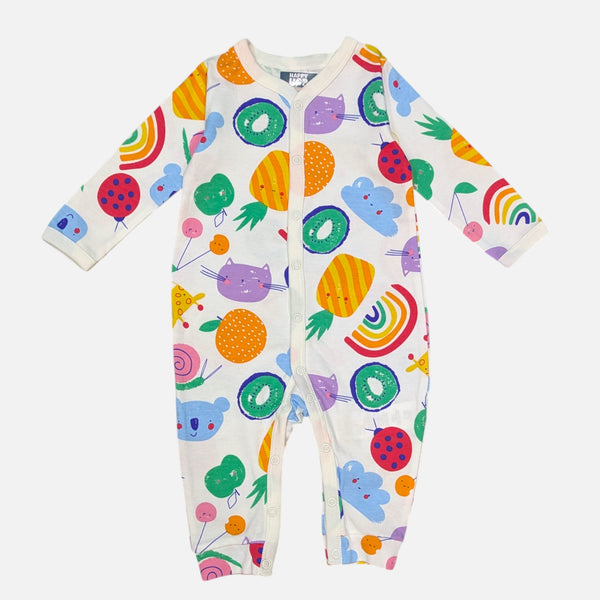 Multi-Printed Full Sleeves Rompers