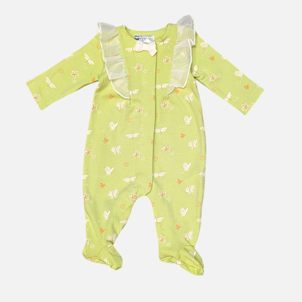 Butterfly Printed Frill Rompers