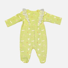 Butterfly Printed Frill Rompers