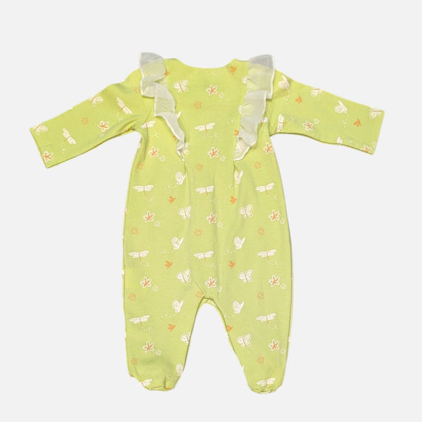 Butterfly Printed Frill Rompers