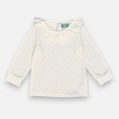 Full Sleeves Printed Frill Top