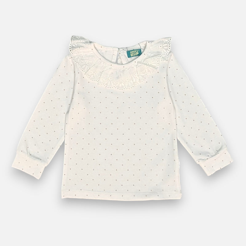 Full Sleeves Printed Frill Top