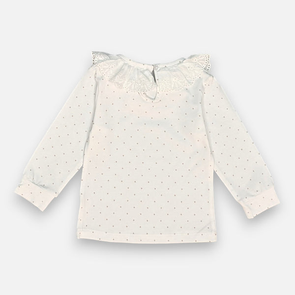 Full Sleeves Printed Frill Top