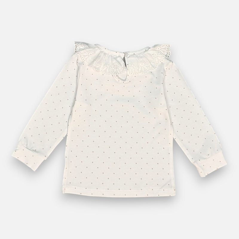 Full Sleeves Printed Frill Top