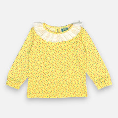 Full Sleeves Printed Frill Top