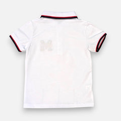 White Collar Polo T-shirt