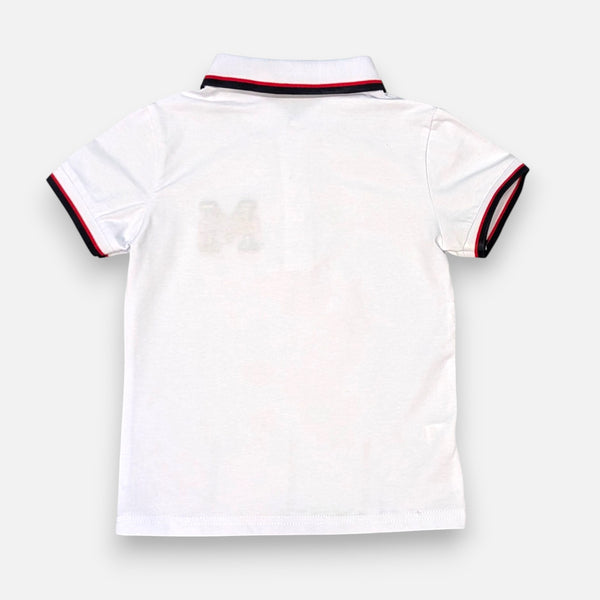 White Collar Polo T-shirt