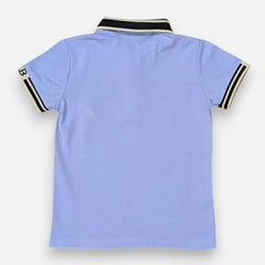 Light Blue Collar Polo T-shirt
