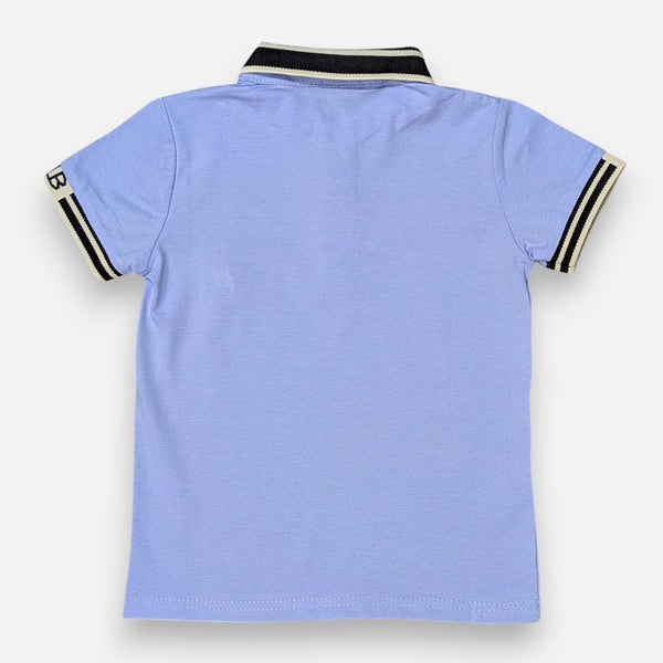 Light Blue Collar Polo T-shirt