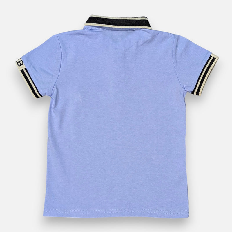Light Blue Collar Polo T-shirt