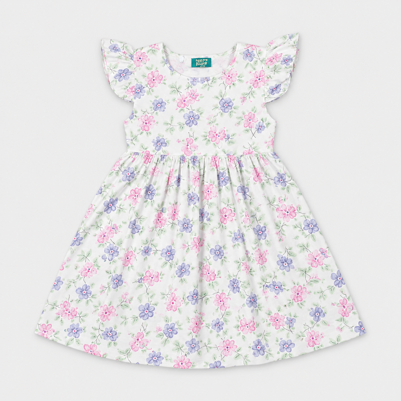 Pastel Lavender Meadow Frock