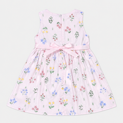 Pastel Pink Floral Frock