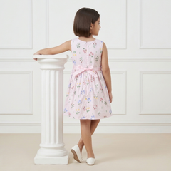 Pastel Pink Floral Frock