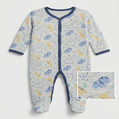 Dino Park Quilted Romper
