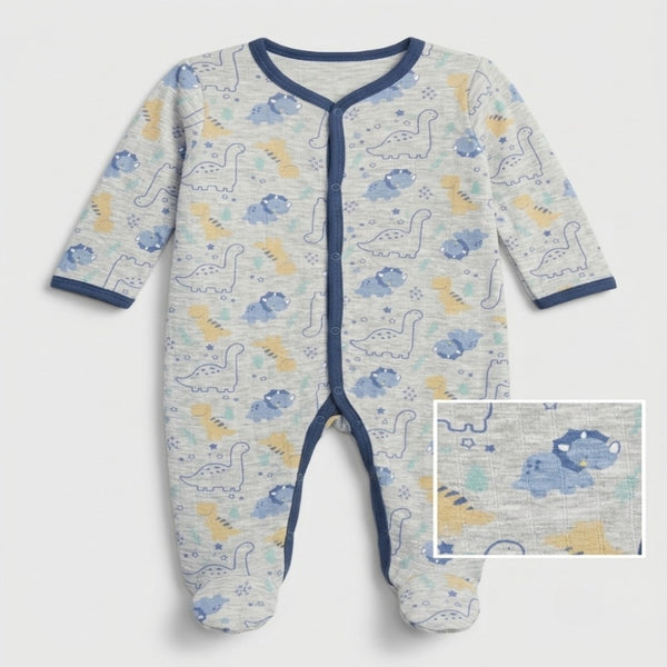 Dino Park Quilted Romper