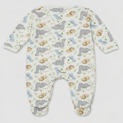 Pastel Jurassic Quilted Romper