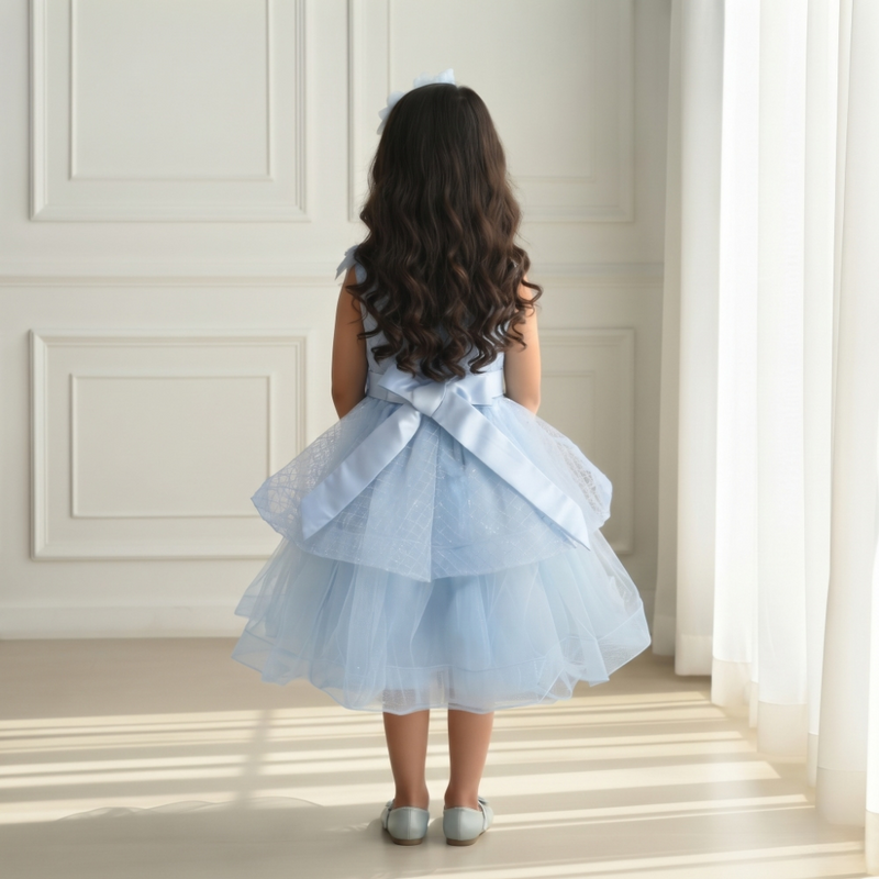 Cinderella Blue Petal Princess Dress