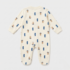 Deep Blue Sea Seahorse Romper