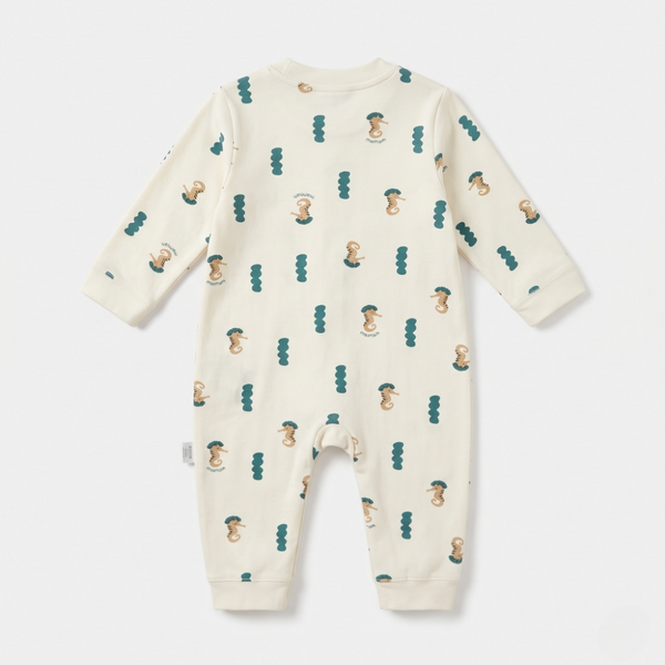 Ocean Breeze Seahorse Romper