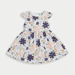 Blush & Indigo Meadow Flutter Frock