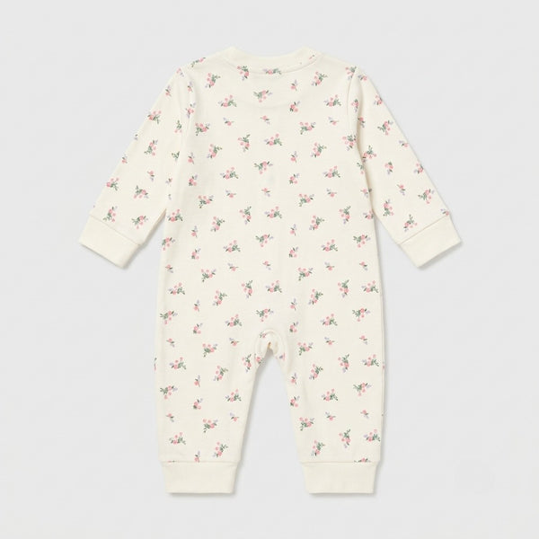 Rose Floral Garden Romper