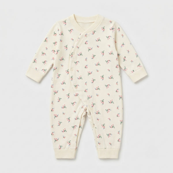 Rose Floral Garden Romper