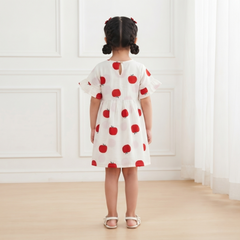 Little Apple Print Dress