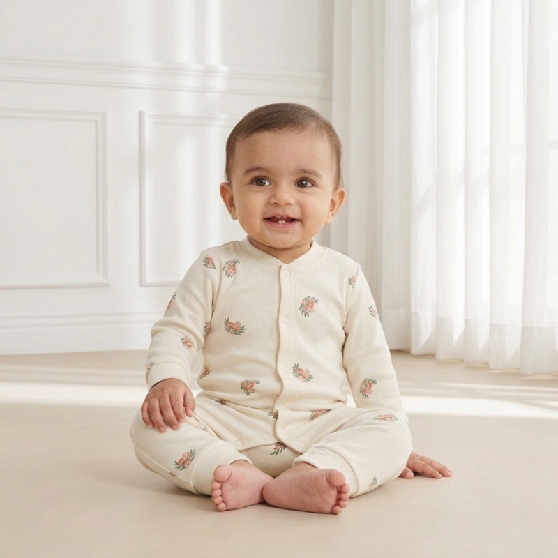 Forest Berry Mushroom Romper