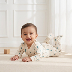 Ocean Breeze Seahorse Romper
