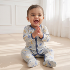 Dino Park Quilted Romper