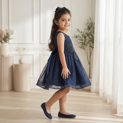 Midnight Bow Princess Dress