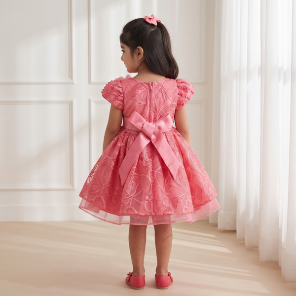 Peach Blossom Princess Dress