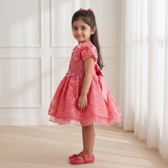 Peach Blossom Princess Dress