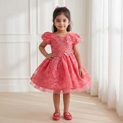 Peach Blossom Princess Dress
