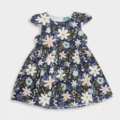 Midnight Blossom Garden Frock