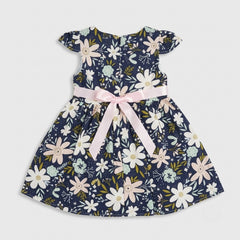 Midnight Blossom Garden Frock