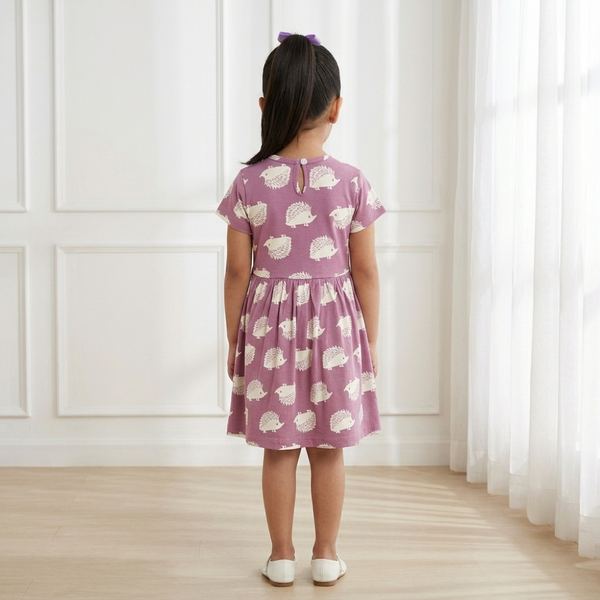 Little Hedgie Lavender Frock