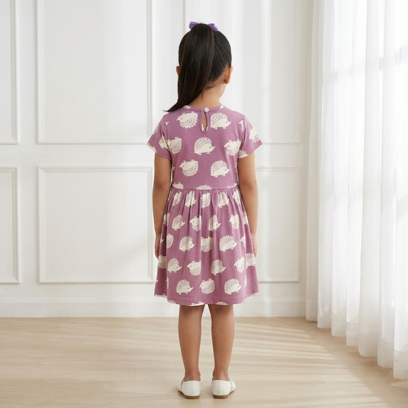 Little Hedgie Lavender Frock