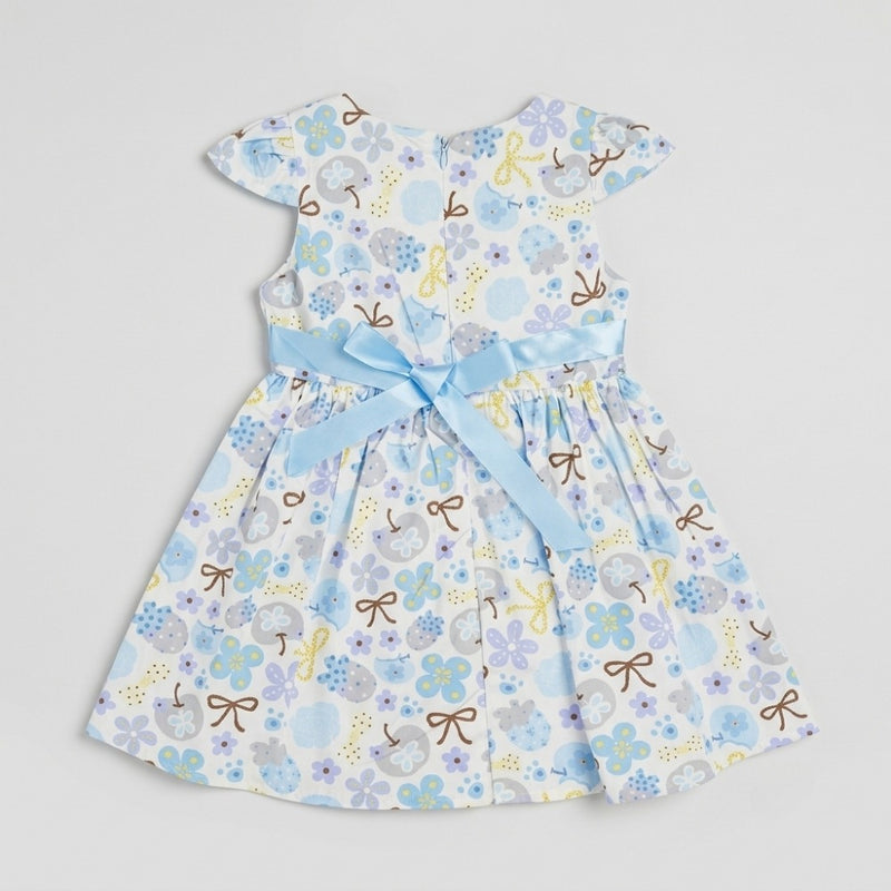 Celestial Bow & Blossom Flutter Frock