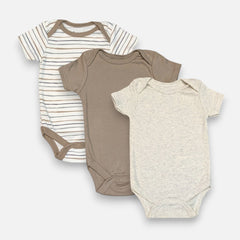 Unisex Baby Onesies - Multipacks (Set of 3)