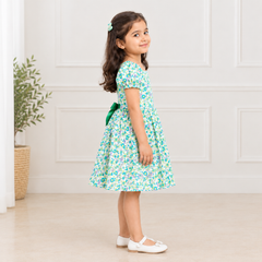 Meadow Mint Floral Frock