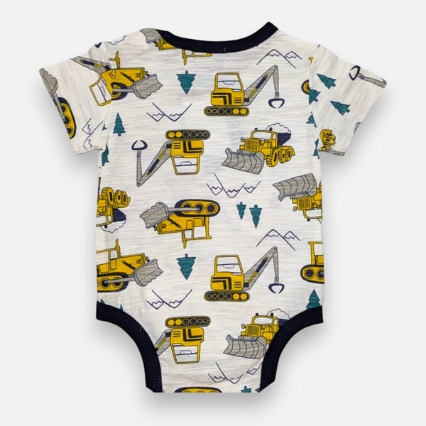 Short Sleeves Printed Baby Onesies