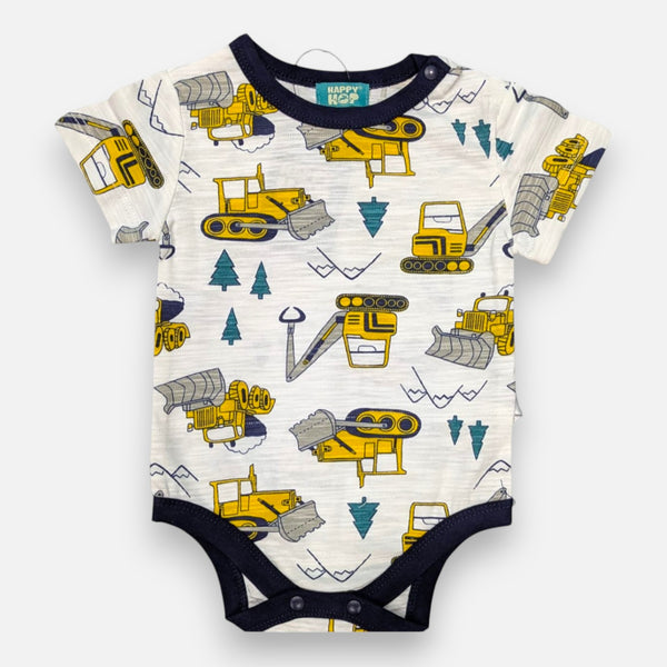 Short Sleeves Printed Baby Onesies