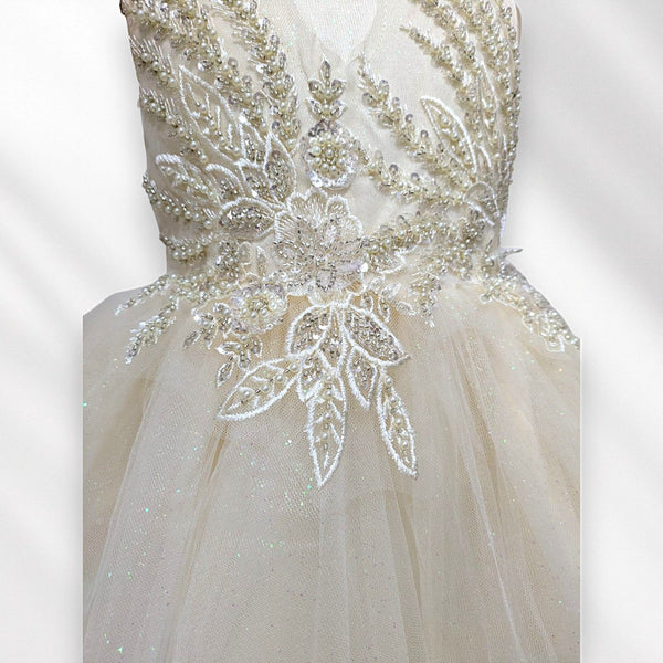 Lemon Yellow Sleeveless Princess Dress