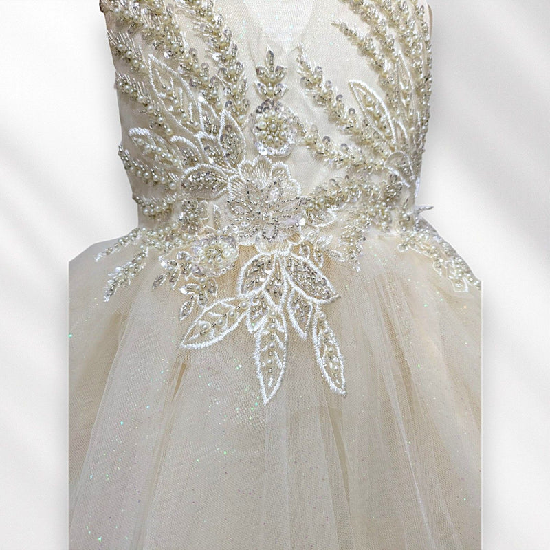 Lemon Yellow Sleeveless Princess Dress