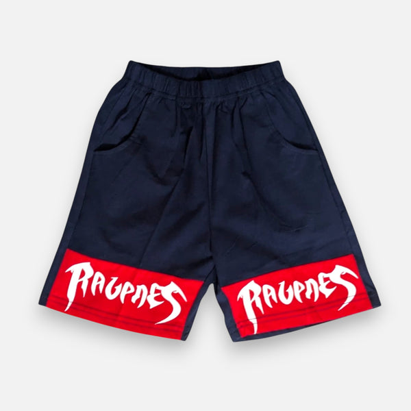 Alligator Black Boys Polo T-shirt with Shorts Set