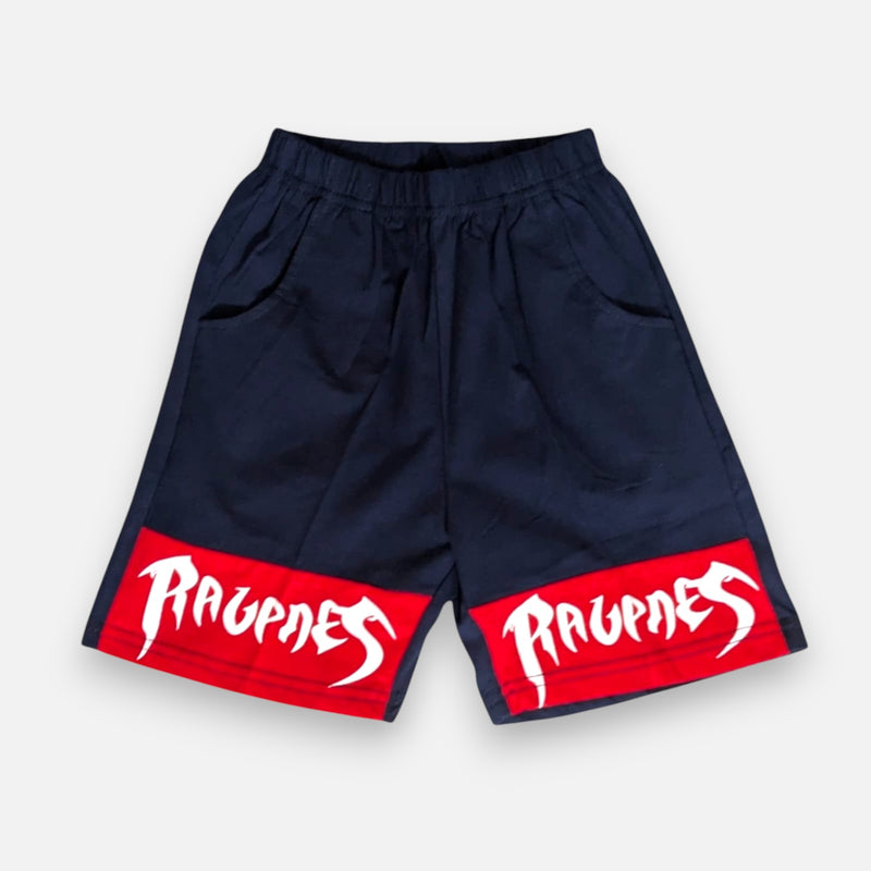 Alligator Black Boys Polo T-shirt with Shorts Set